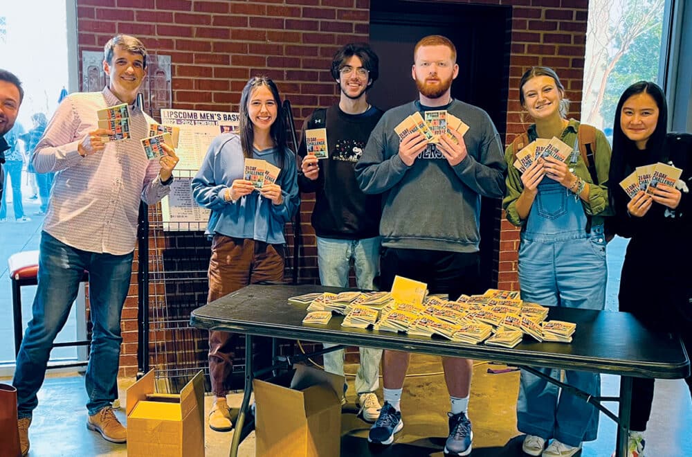 Students across the city of Nashville worked together to distribute almost 10,000 booklets of the Gospel of John, committing to read the booklets with a friend.