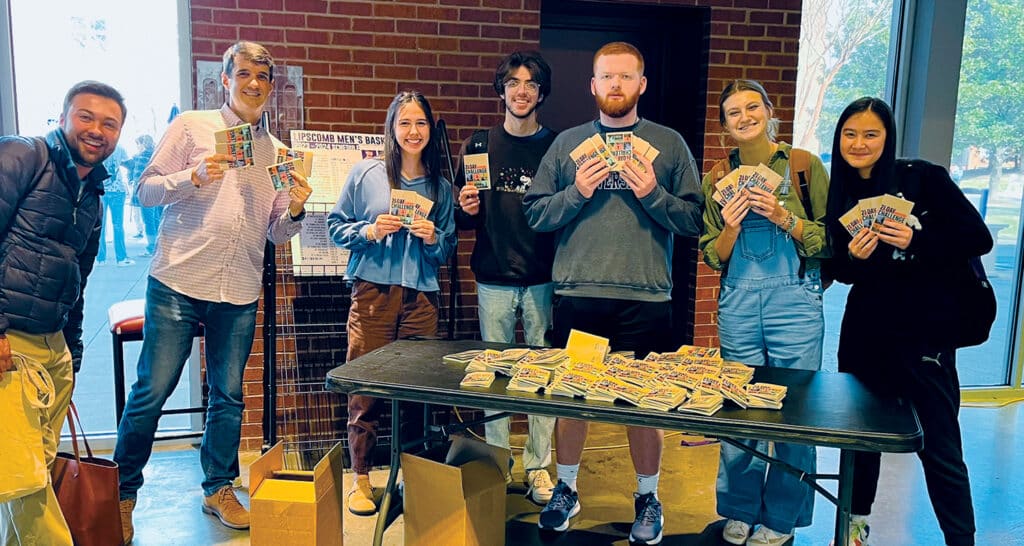 Students across the city of Nashville worked together to distribute almost 10,000 booklets of the Gospel of John, committing to read the booklets with a friend.